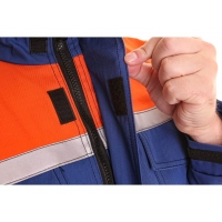 Garment CXS ENERGETIK MULTI 9043 II, blue - orange