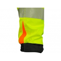 CXS BENSON, warning jacket, insulated, yellow-black