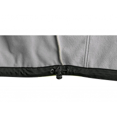 Bunda CXS BENSON, výstražná, softshell, žlto-čierna