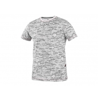 CXS DARREN T-shirt, short sleeve, CXS logo print, white