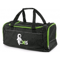 Športová taška CXS, čierno-zelená