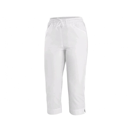 CXS AMY women's trousers, 3/4 length white