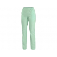 Women's CXS TARA trousers green with white accessories