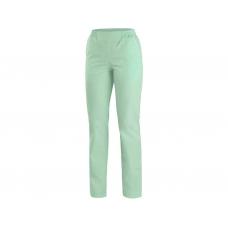 Women's CXS TARA trousers green with white accessories