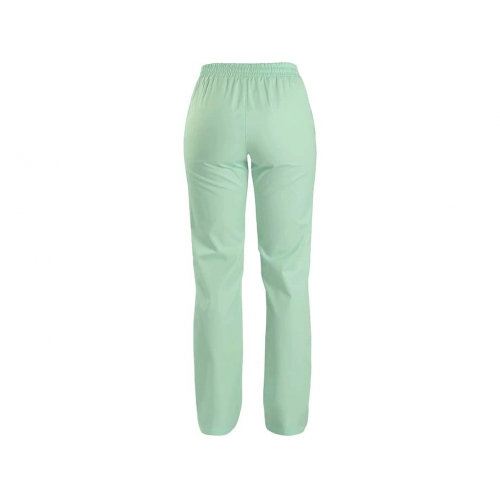 Women's CXS TARA trousers green with white accessories