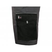 Shorts CXS PHOENIX ZEFYROS, men, grey-black