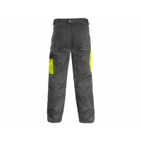 CXS PHOENIX CEFEUS trousers, grey-yellow