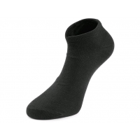 Ponožky CXS NEVIS, nízke, čierne