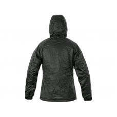 Bunda CXS KENOVA, zimná, dámska, čierno-žltá