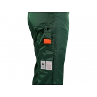 Kalhoty s laclem  proti pořezu LESNÍK, pánské, 182 cm, vel.