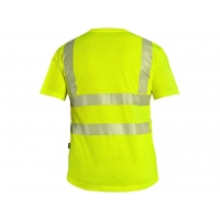 T-shirt CXS BANGOR, men's, yellow