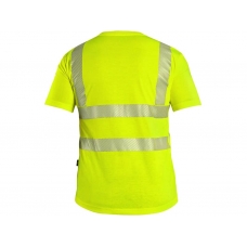 Tričko CXS BANGOR, výstražné, pánske, žlté