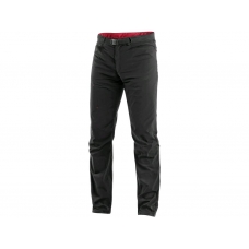 CXS OREGON trousers, summer, black and red