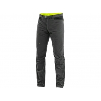 CXS OREGON trousers, summer, grey-yellow