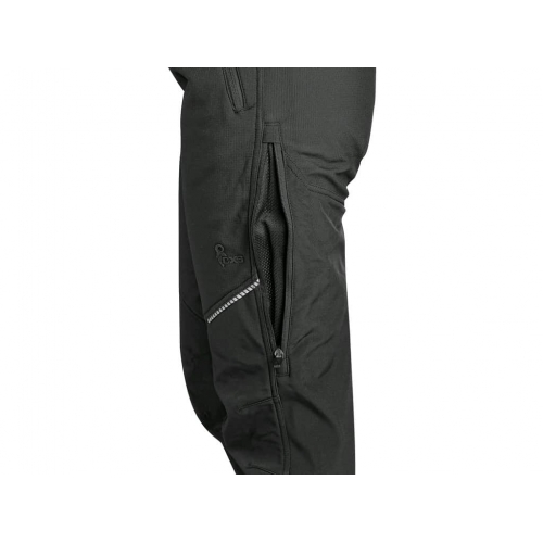Nohavice CXS TRENTON, zimné softshell, pánske, čierne