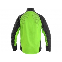 Bunda CXS JERSEY, pánska, čierno-zelená