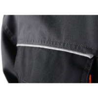 Blouse CXS SIRIUS LUCIUS, men, grey-orange