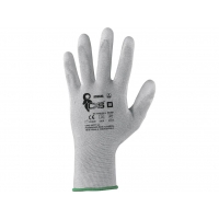 CXS ADGARA gloves, anti-static, ESD, coated palm and fingers