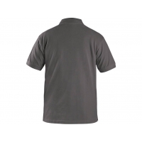 Polo shirt with short sleeves MICHAEL, zinc