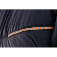 Bunda CXS CHESTER, výstražná, obojstranná, oranžovo-modrá