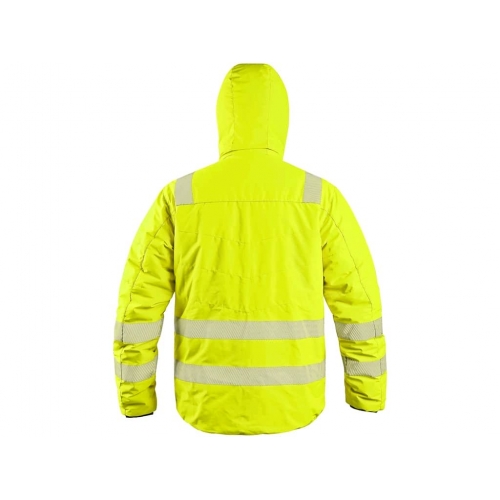 CXS CHESTER jacket, warning, reversible, yellow-blue