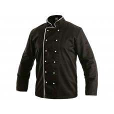RADIM chef's jacket, black and white