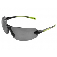 CXS FOSSA goggles, black-green, mirrored lens