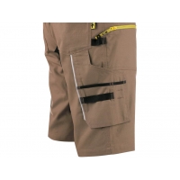 CXS STRETCH shorts, men, beige-black