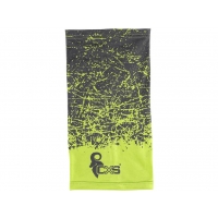 Multifunctional scarf CXS LORY, 23x45, black - yellow