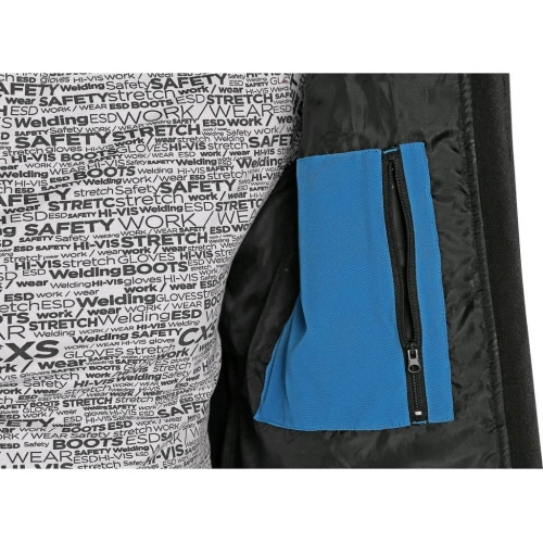 CXS STRETCH jacket, men's, softshell, medium blue