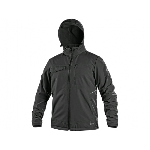 CXS STRETCH jacket, men's, softshell, black