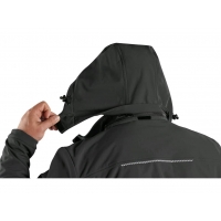 CXS STRETCH jacket, men's, softshell, black