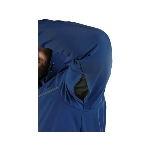 CXS STRETCH jacket, men's, softshell, dark blue