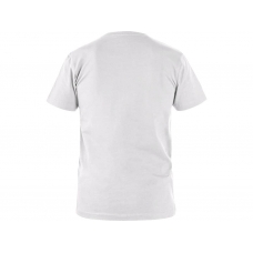 Tričko CXS NOLAN, krátky rukáv, biele
