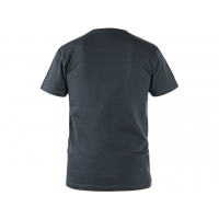 Tričko CXS NOLAN, krátky rukáv, antracitové