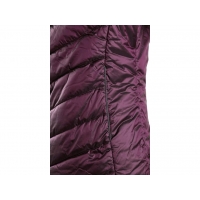 Bunda CXS OCEANIA, zimná, dámska, obojstranná, fialovo - čierna