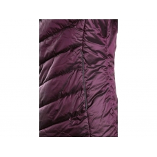 Bunda CXS OCEANIA, zimná, dámska, obojstranná, fialovo - čierna