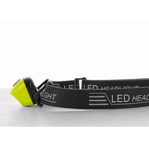 Čelovka CREE LED XPG, nabíjacia, fluorescenčná žltá