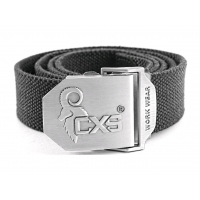 CXS NAVAH belt, black, 4 cm, 150cm, textile, buckle with CXS logo