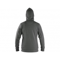 Mikina CXS HARRISON, pánska, šedo-čierna