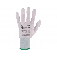 Gloves CXS SOLO, dipped in polyurethane