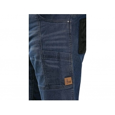 Kraťasy jeans CXS MURET, pánske, modro-čierne
