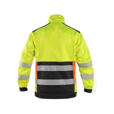 Blúza CXS BENSON výstražná, pánska, žlto-čierna