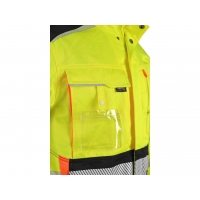 Blúza CXS BENSON výstražná, pánska, žlto-čierna, veľ. 