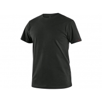 T-shirt CXS NOLAN, short sleeve, black