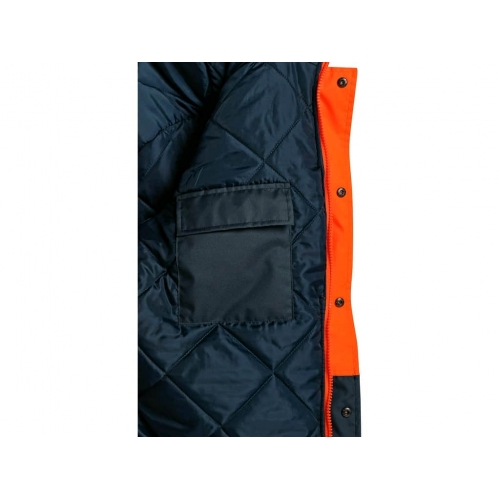 CXS OXFORD jacket, warning, orange-blue