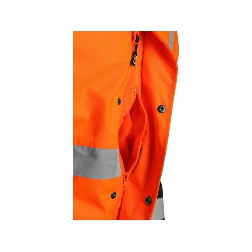 CXS OXFORD jacket, warning, orange-blue