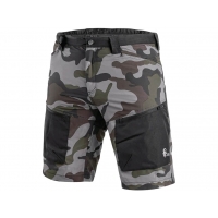 CXS DIXON shorts, men, camouflage-black