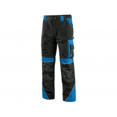 CXS SIRIUS BRIGHTON trousers, men, black and blue