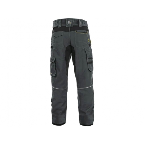 CXS STRETCH trousers, men, dark grey-black